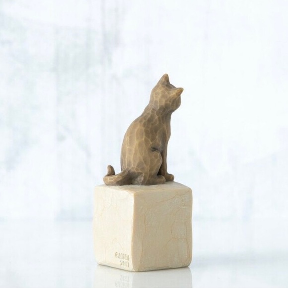 Willow Tree Love my Cat (dark) 27684 Always with Me NIB - Picture 4 of 5